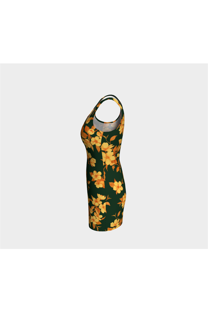 Floral Bodycon Dress - Objet D'Art