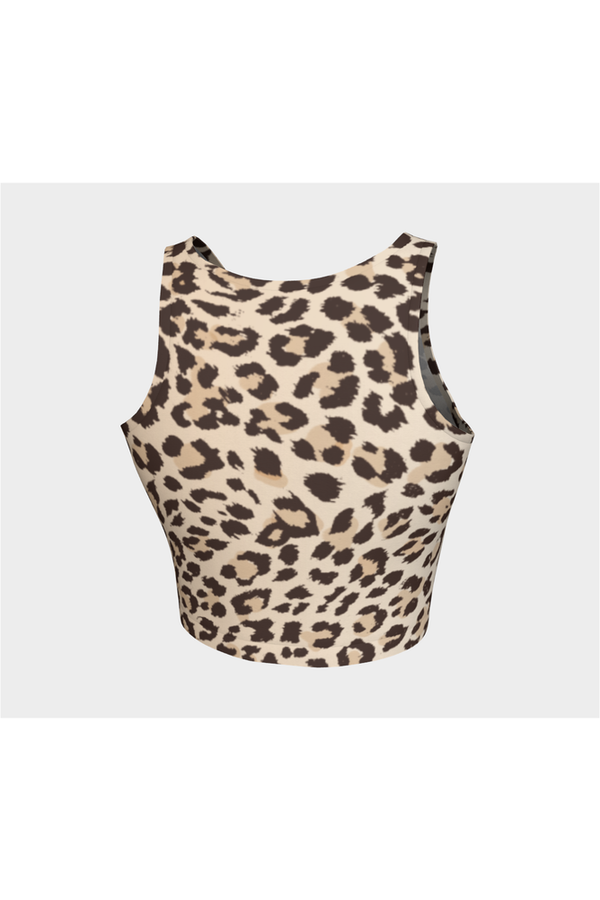 Leopard Print Athletic Top - Objet D'Art