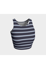 Striped Athletic Top - Objet D'Art