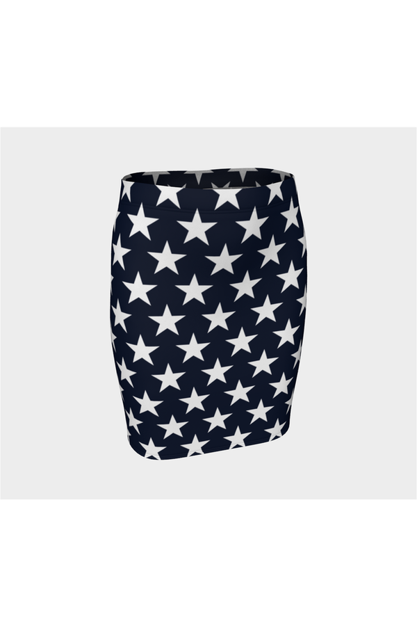 Stars Fitted Skirt - Objet D'Art
