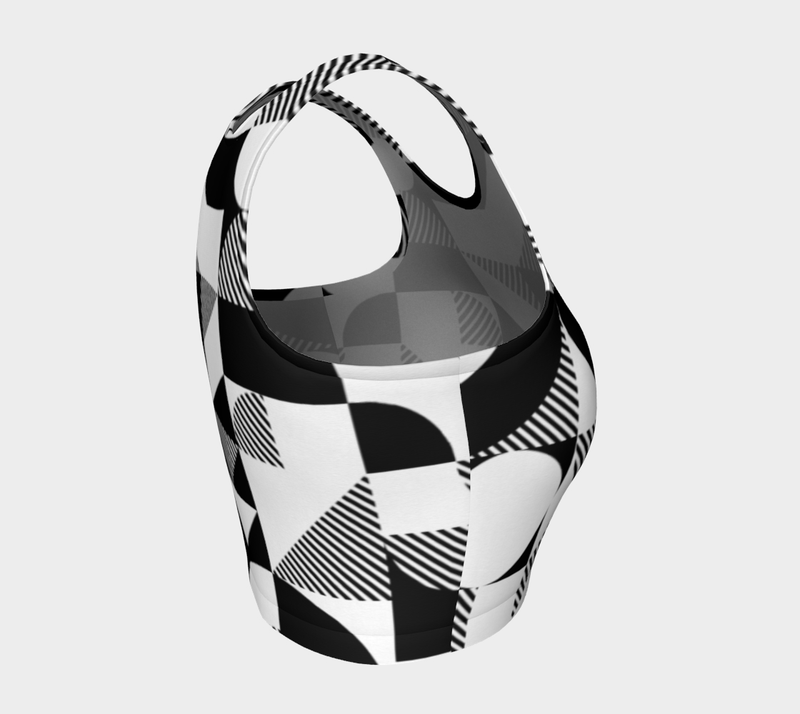 Bauhaus Athletic Crop Top - Objet D'Art