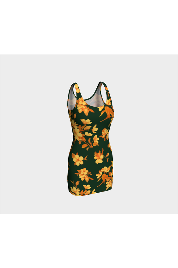 Floral Bodycon Dress - Objet D'Art