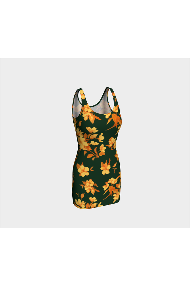 Floral Bodycon Dress - Objet D'Art
