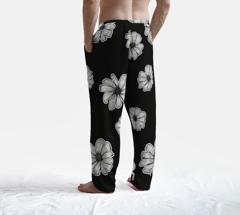 Floral Silouhette Lounge Pants - Objet D'Art
