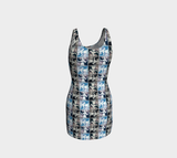 Vintage bodycon Dress - Objet D'Art