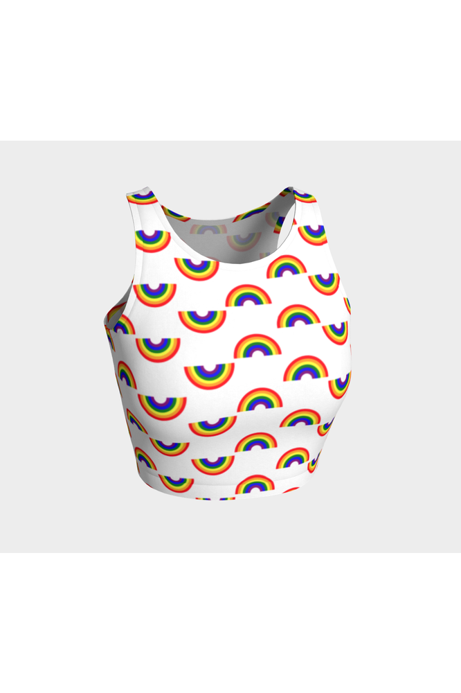 Rainbow Bright Athletic Top - Objet D'Art