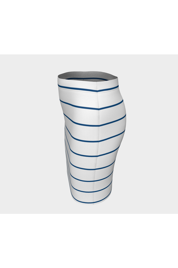 Striped Fitted Skirt - Objet D'Art