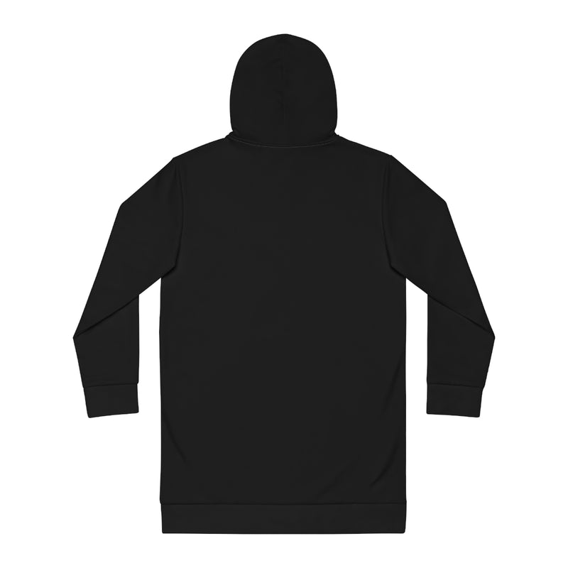 Black Women's Hoodie Dress - Objet D'Art