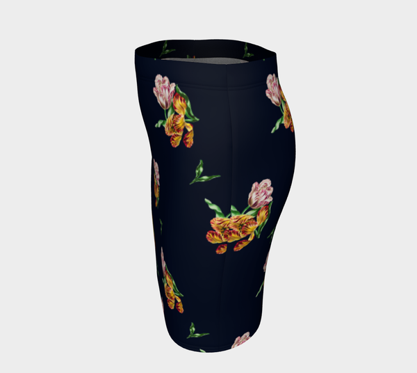 Floral Fitted Skirt - Objet D'Art