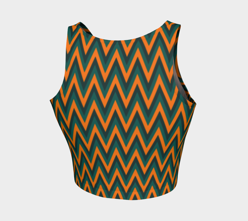 Herringbone Crop Top - Objet D'Art