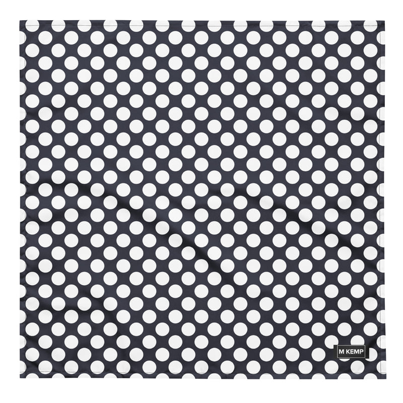 Polka Dot Payne's Gray bandana - Objet D'Art