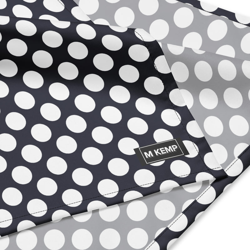 Polka Dot Payne's Gray bandana - Objet D'Art