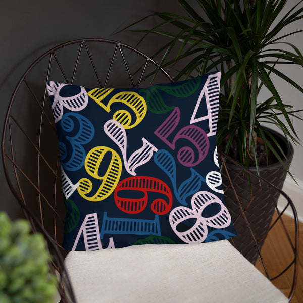 Numbers Pillow - Objet D'Art