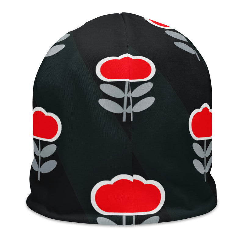 All-Over Print Beanie - Objet D'Art