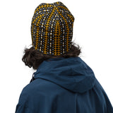 Vintage Print Print Beanie - Objet D'Art