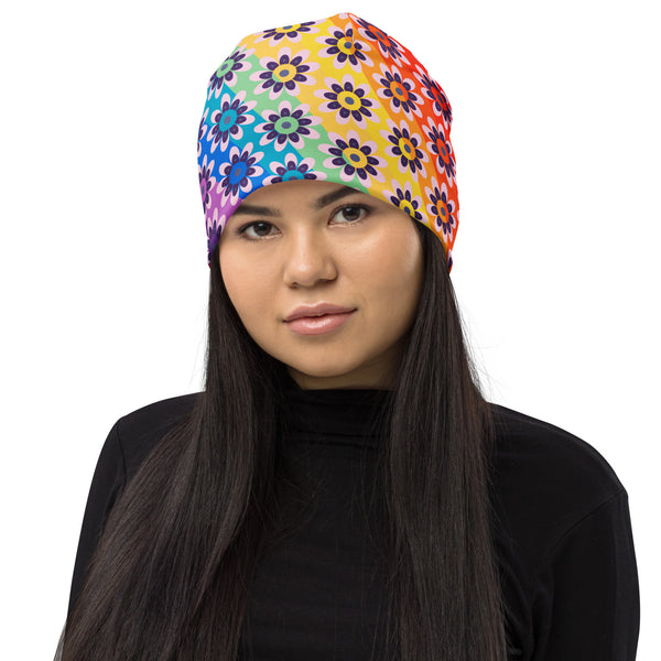 All-Over Print Beanie - Objet D'Art