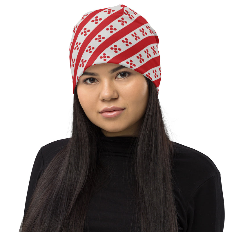 All-Over Print Beanie - Objet D'Art