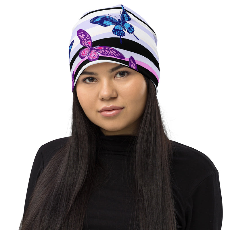 All-Over Print Beanie - Objet D'Art