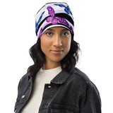 All-Over Print Beanie - Objet D'Art