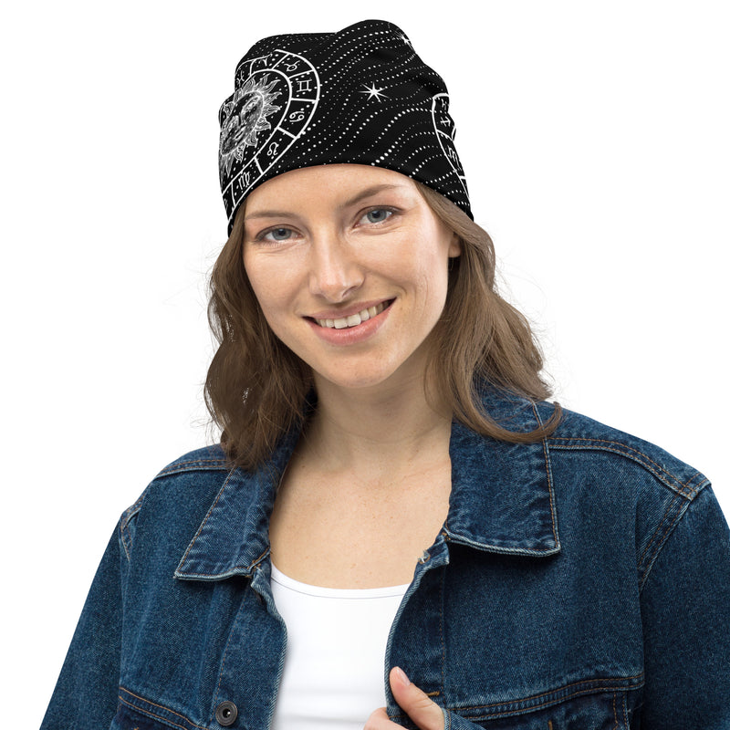 All-Over Print Beanie - Objet D'Art