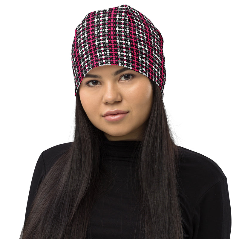 All-Over Print Beanie - Objet D'Art