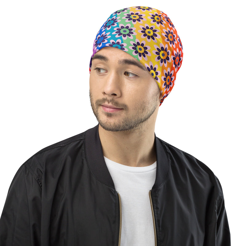 All-Over Print Beanie - Objet D'Art