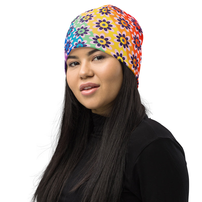 All-Over Print Beanie - Objet D'Art