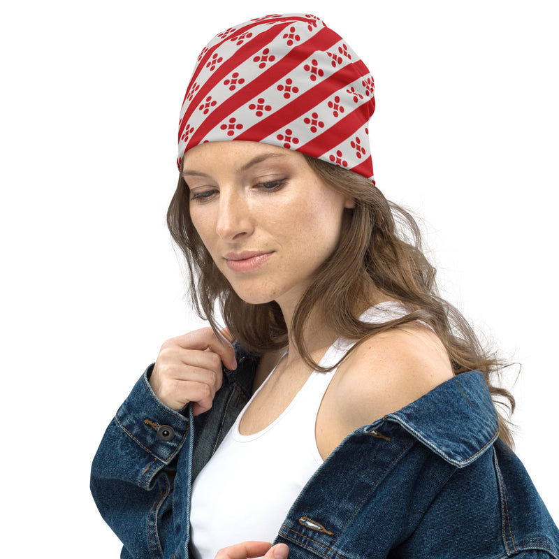 All-Over Print Beanie - Objet D'Art
