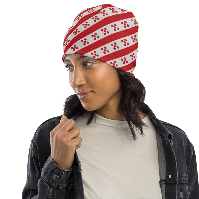 All-Over Print Beanie - Objet D'Art