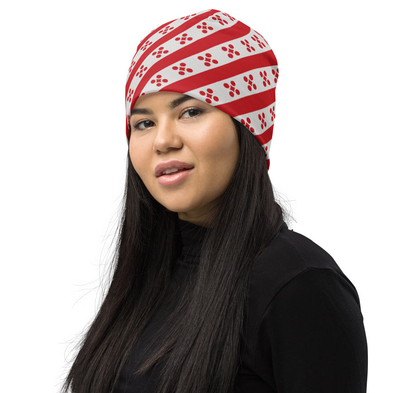 All-Over Print Beanie - Objet D'Art