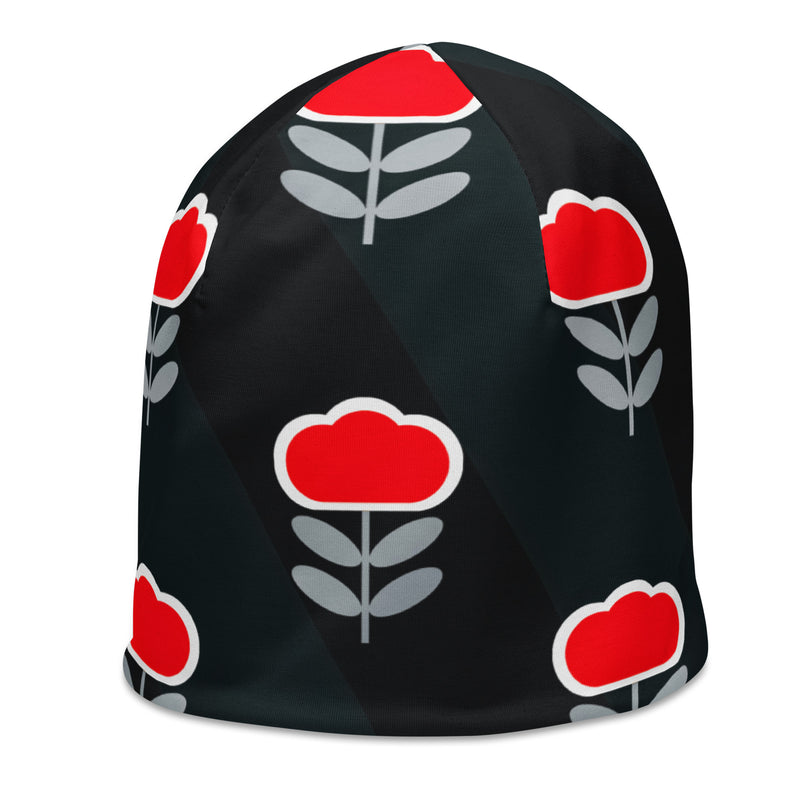 All-Over Print Beanie - Objet D'Art