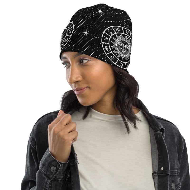 All-Over Print Beanie - Objet D'Art