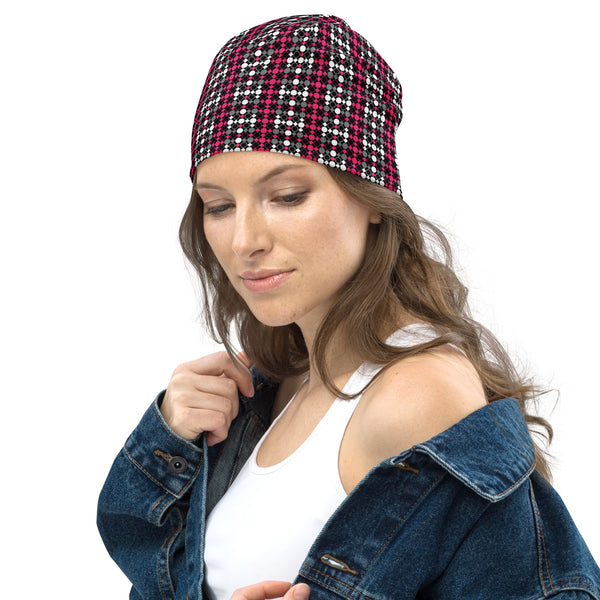 All-Over Print Beanie - Objet D'Art