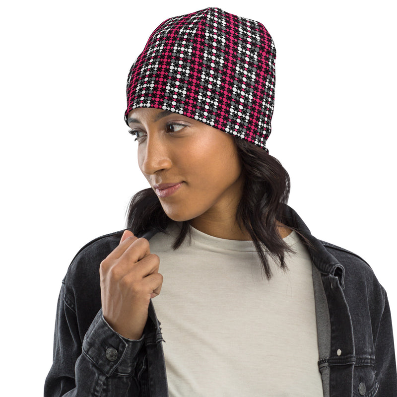 All-Over Print Beanie - Objet D'Art