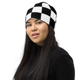 Checkered Beanie - Objet D'Art