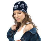 Misty Floral Beanie - Objet D'Art