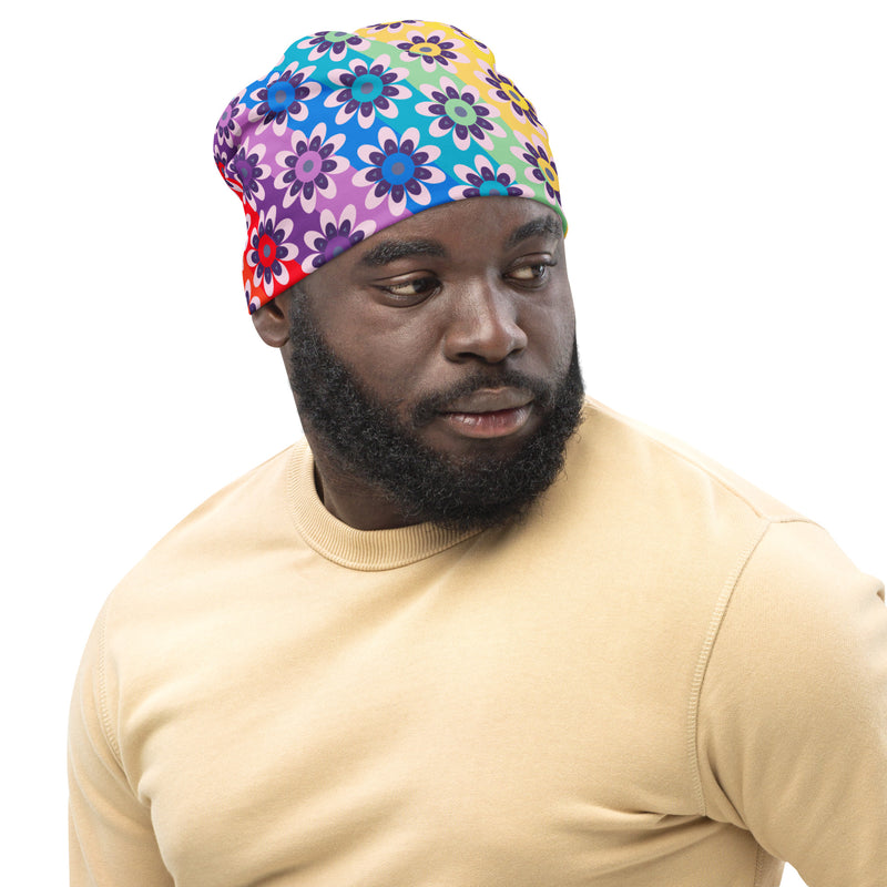 All-Over Print Beanie - Objet D'Art