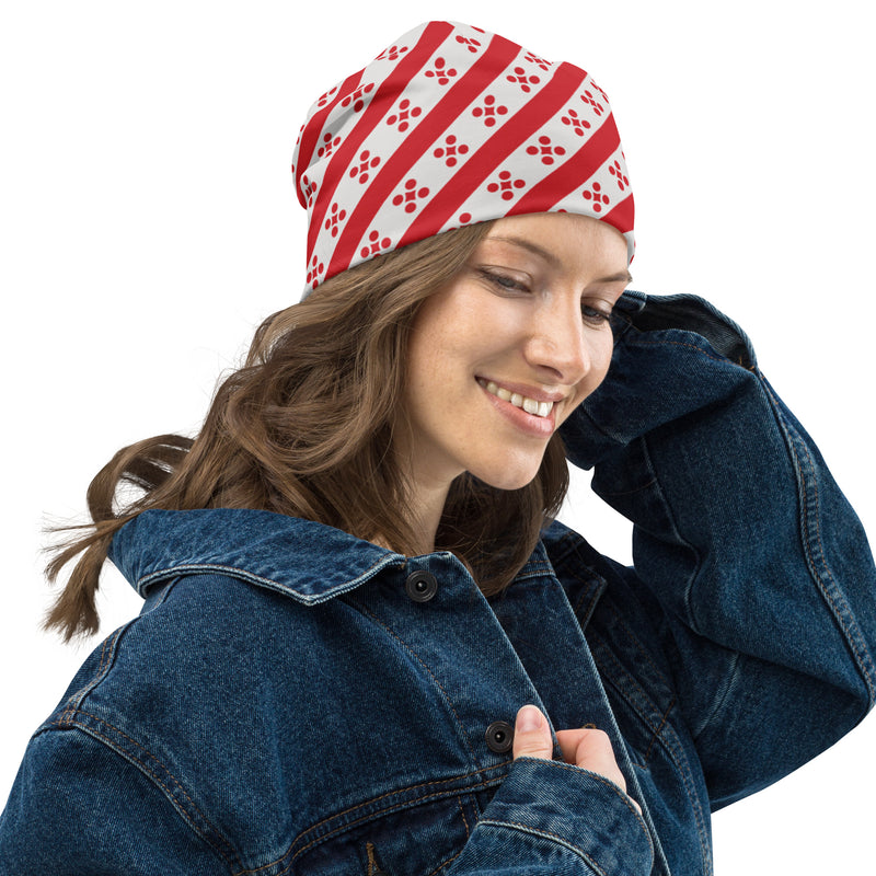 All-Over Print Beanie - Objet D'Art