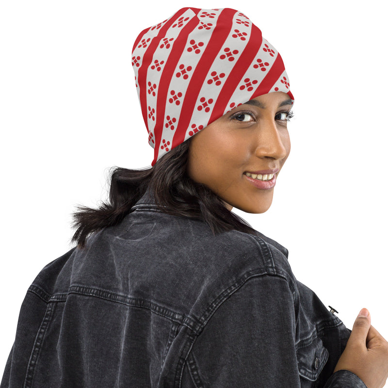 All-Over Print Beanie - Objet D'Art