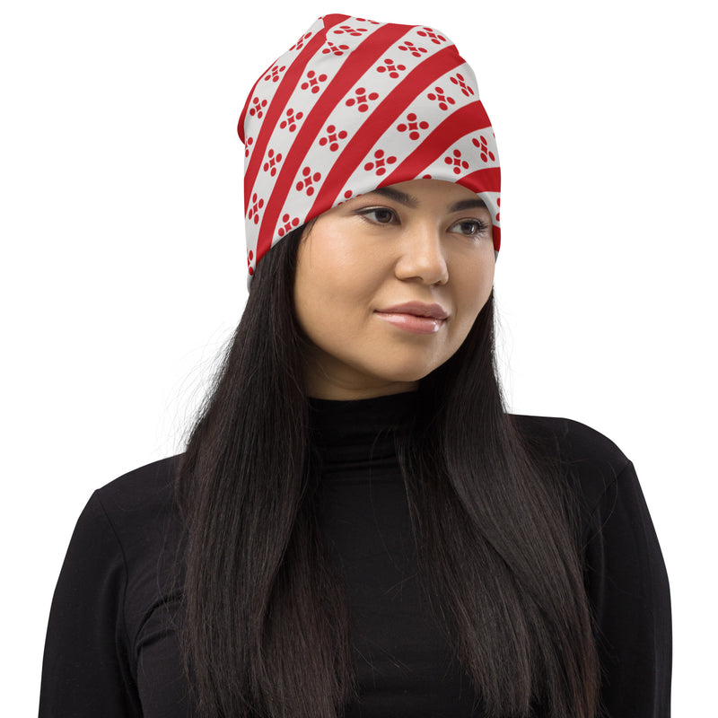 All-Over Print Beanie - Objet D'Art