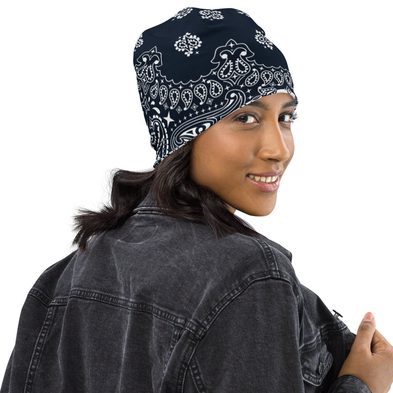 All-Over Print Beanie - Objet D'Art