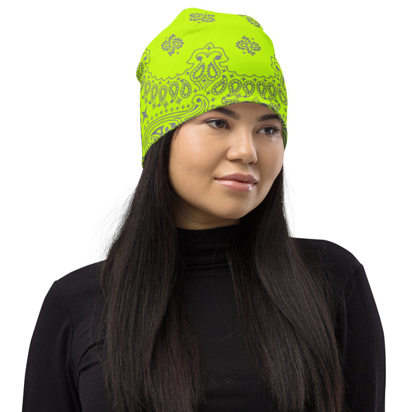 All-Over Print Beanie - Objet D'Art