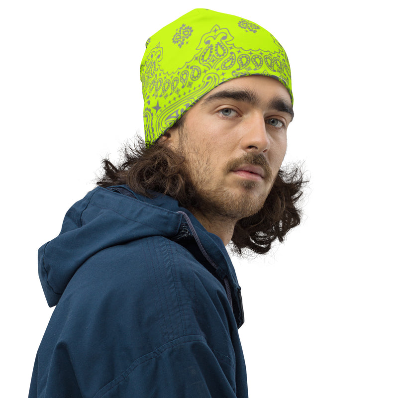 All-Over Print Beanie - Objet D'Art