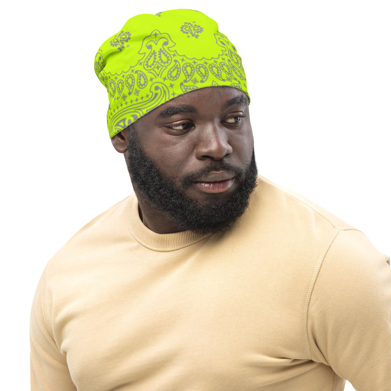 All-Over Print Beanie - Objet D'Art