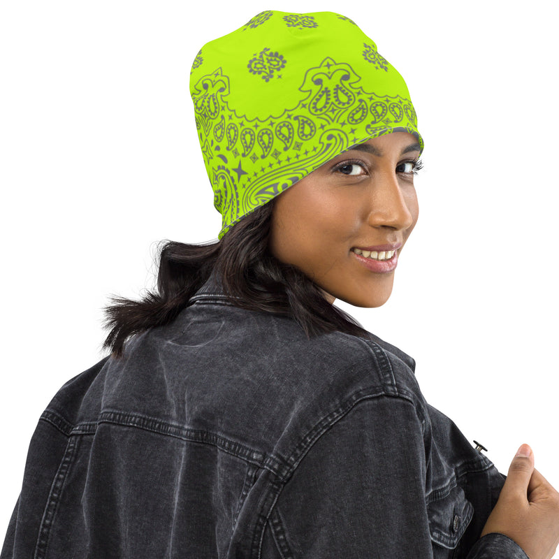 All-Over Print Beanie - Objet D'Art