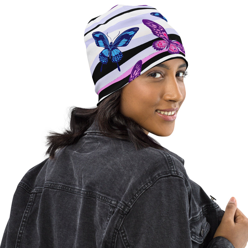 All-Over Print Beanie - Objet D'Art