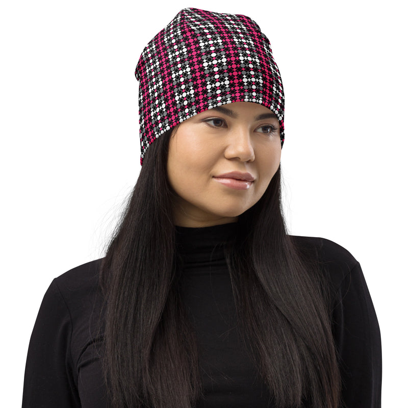 All-Over Print Beanie - Objet D'Art