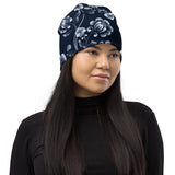 Misty Floral Beanie - Objet D'Art
