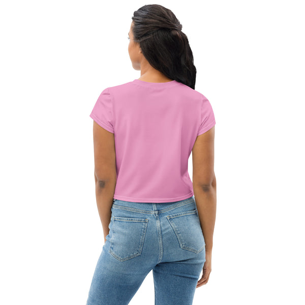 Pink Crop Tee - Objet D'Art