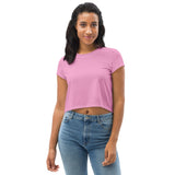 Pink Crop Tee - Objet D'Art